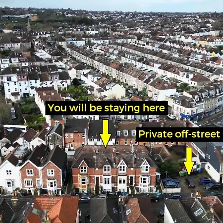North Road Garden By N And N Ltd, Close To Vibrant Gloucester Rd With Plenty Of Restaurants And Shops Near By, Free On Street Parking